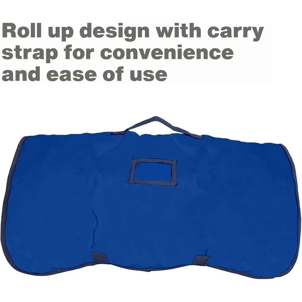 Toddler Nap Mat, Sleeping Bag Removable Pillow -Fire Police Rescue- Carry Handle